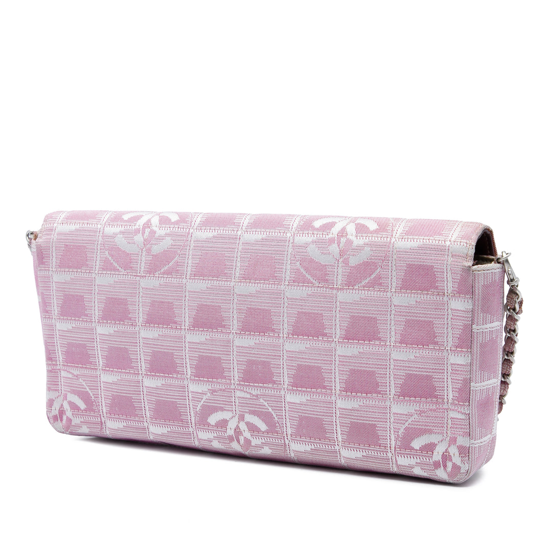 Chanel New Travel Line East West à rabat Rose – vue 2 – GABY PARIS