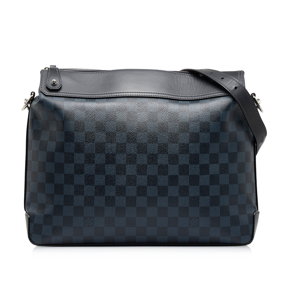 Damier Cobalt Greenwich Messenger Blue - Gaby Paris