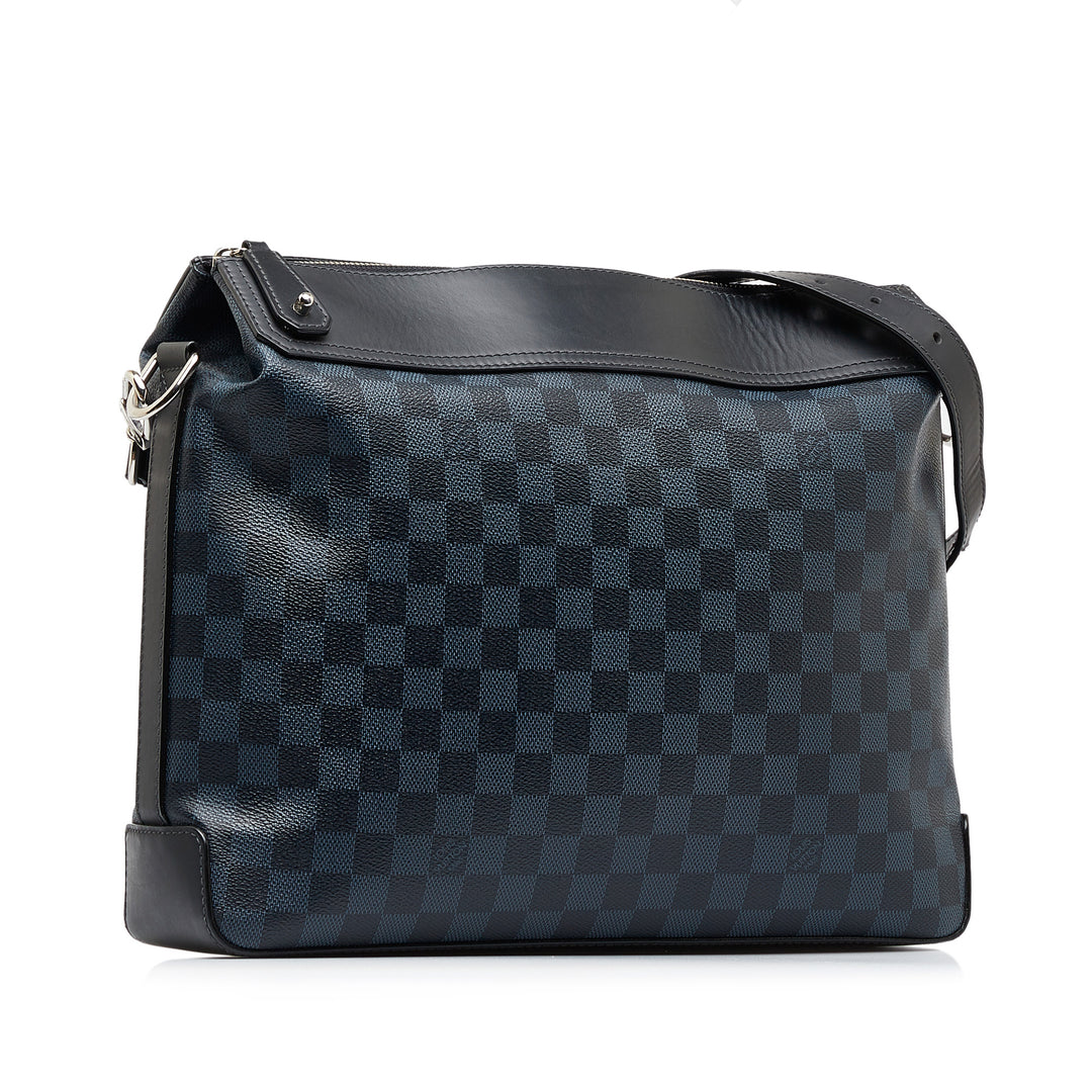 Damier Cobalt Greenwich Messenger Blue - Gaby Paris