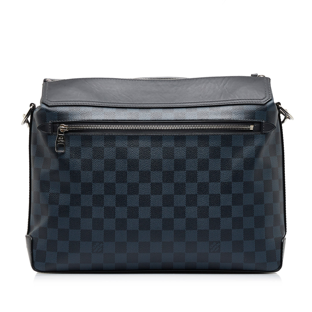 Damier Cobalt Greenwich Messenger Blue - Gaby Paris