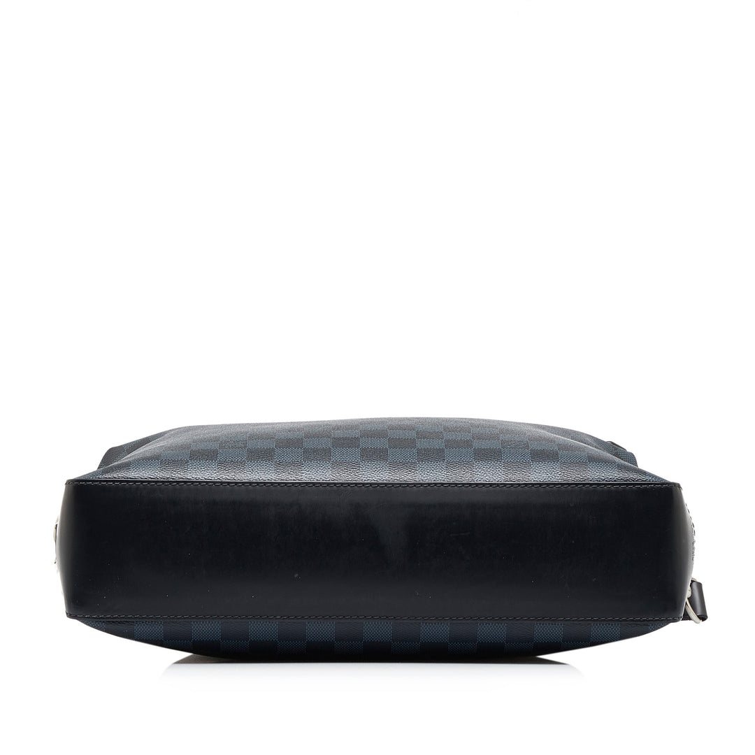 Damier Cobalt Greenwich Messenger Blue - Gaby Paris