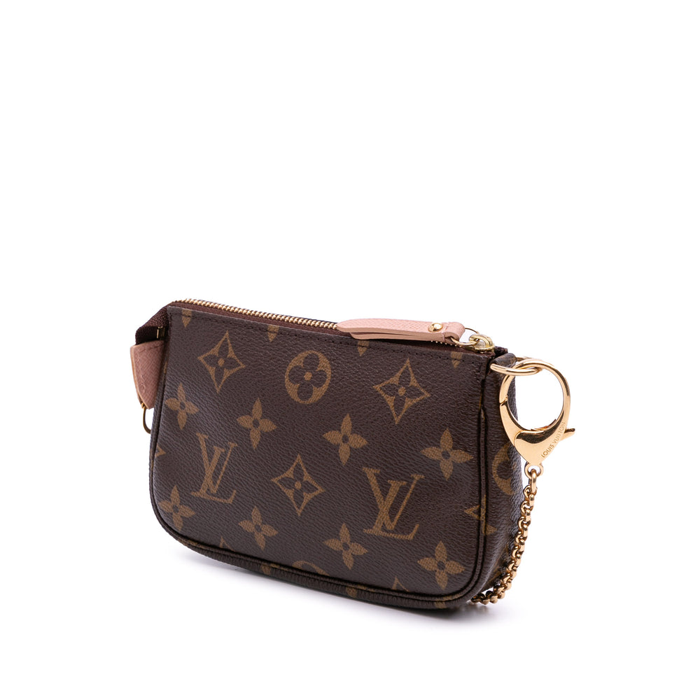 Monogram Affiche Mini Pochette Accessoires Brown - Gaby Paris