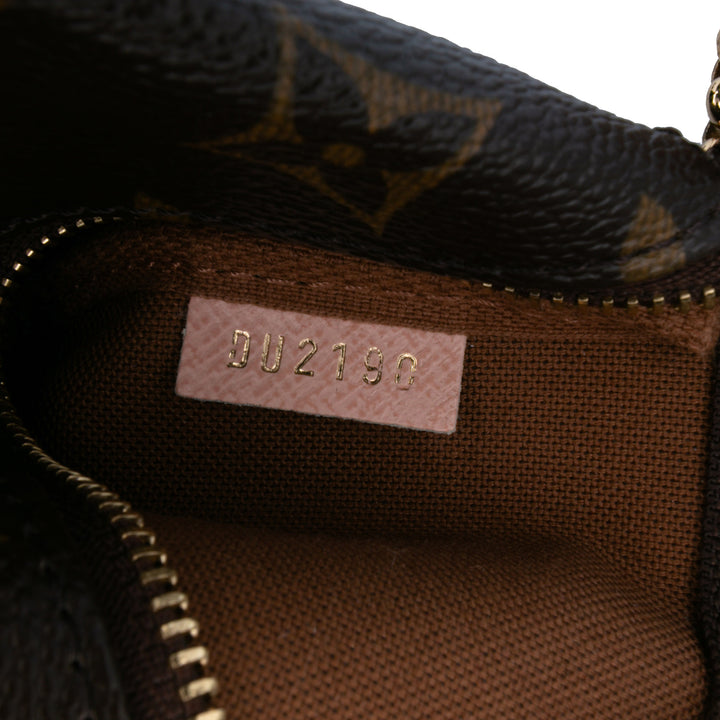Monogram Affiche Mini Pochette Accessoires Brown - Gaby Paris