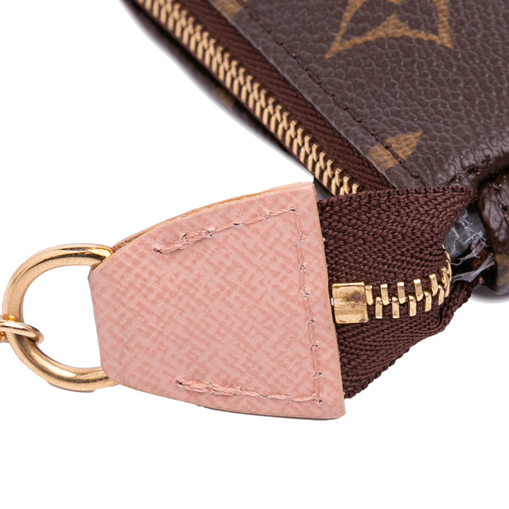 Monogram Affiche Mini Pochette Accessoires Brown - Gaby Paris