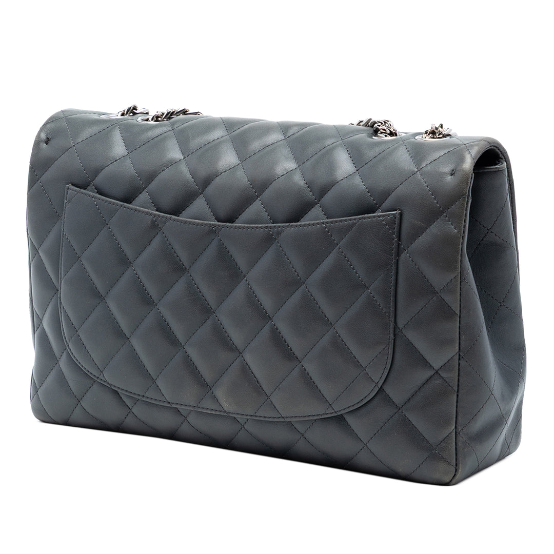 Chanel Jumbo Classic Cuir d’agneau Bijoux Chain Simple rabat
