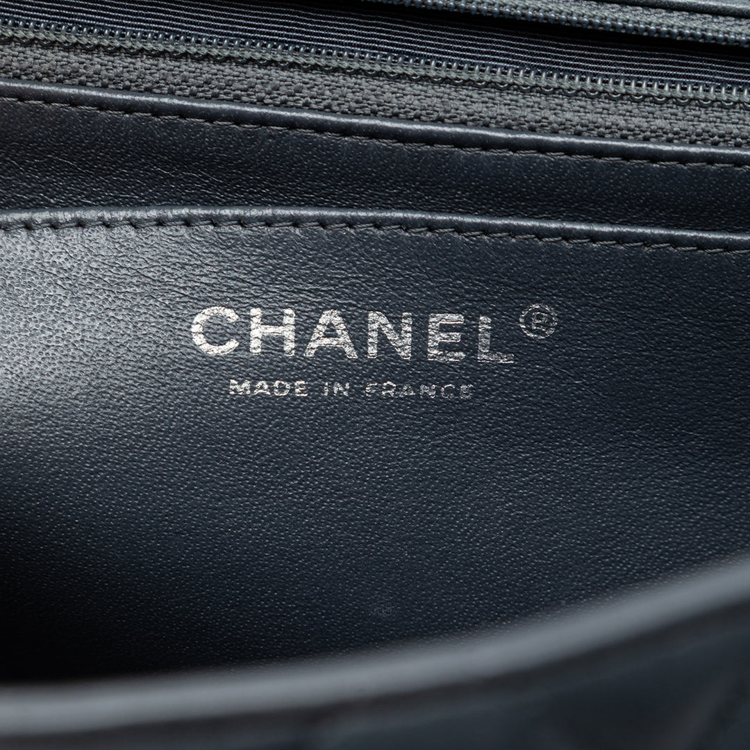 Chanel Jumbo Classic Cuir d’agneau Bijoux Chain Simple rabat