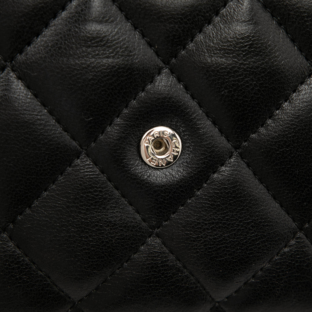 Chanel CC Matelassé Cuir d’agneau Wallet on Chain