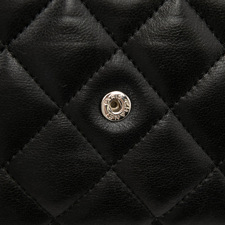 Chanel CC Matelassé Cuir d’agneau Wallet on Chain