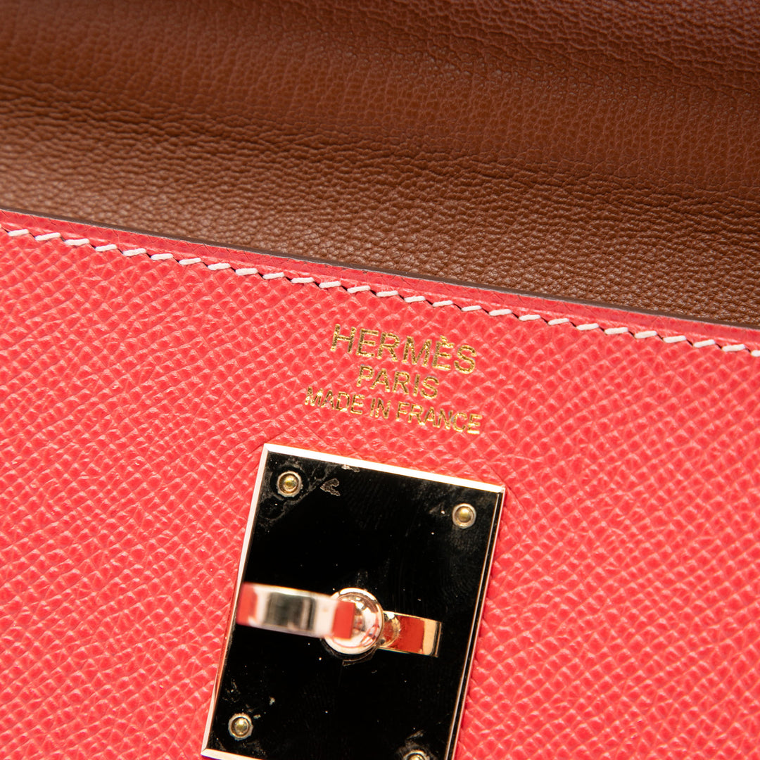Hermès Epsom Candy Kelly II Retourne 35