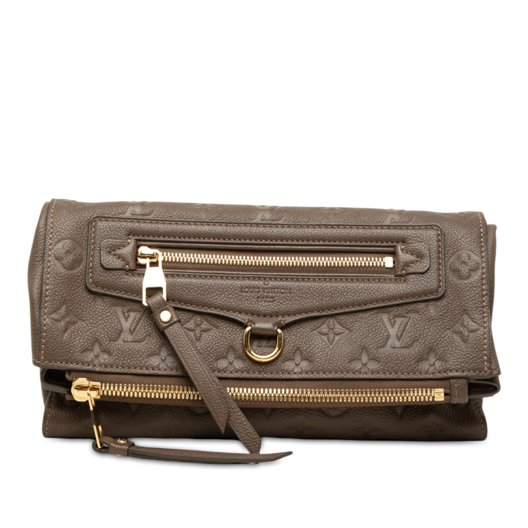 Louis Vuitton Petillante Monogram Empreinte Marron – vue principale – GABY PARIS