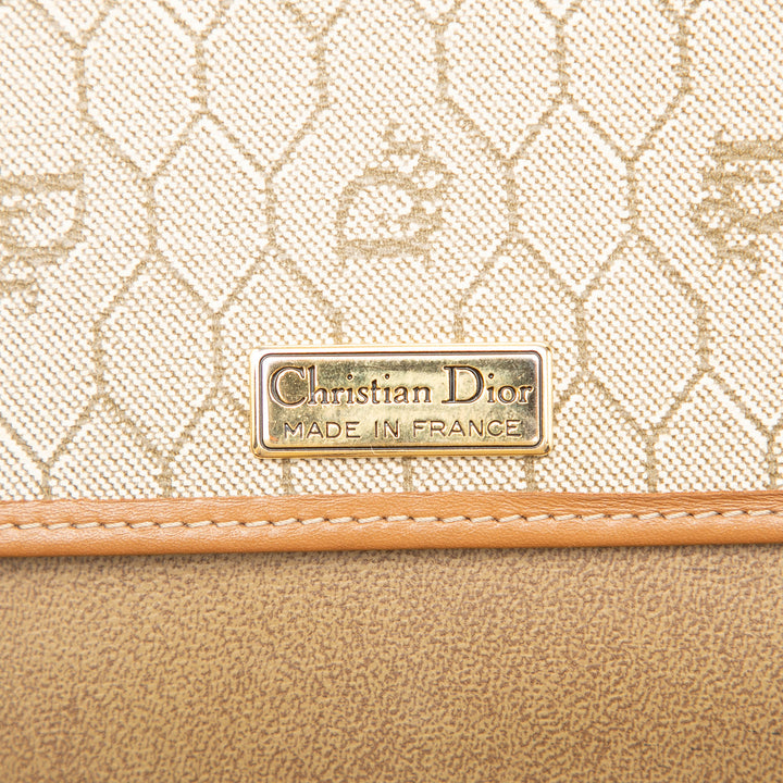 Dior Honeycomb Coated Toile Sac porté croisé