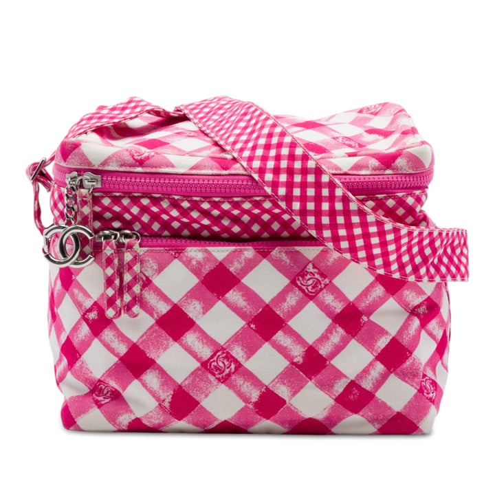 CC Gingham Lunch Sac boîte Rose
