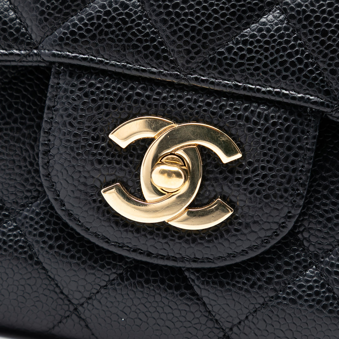 Chanel Jumbo Classic Caviar Simple rabat