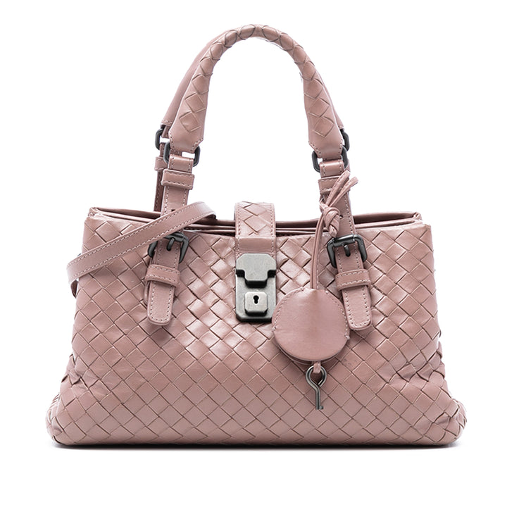 Bottega Veneta Mini Nappa Intrecciato Roma Sac