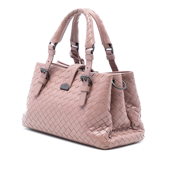 Bottega Veneta Mini Nappa Intrecciato Roma Sac