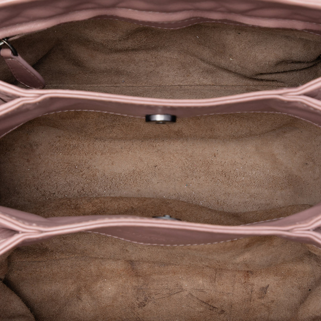 Bottega Veneta Mini Nappa Intrecciato Roma Sac