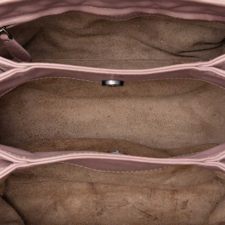 Bottega Veneta Mini Nappa Intrecciato Roma Sac