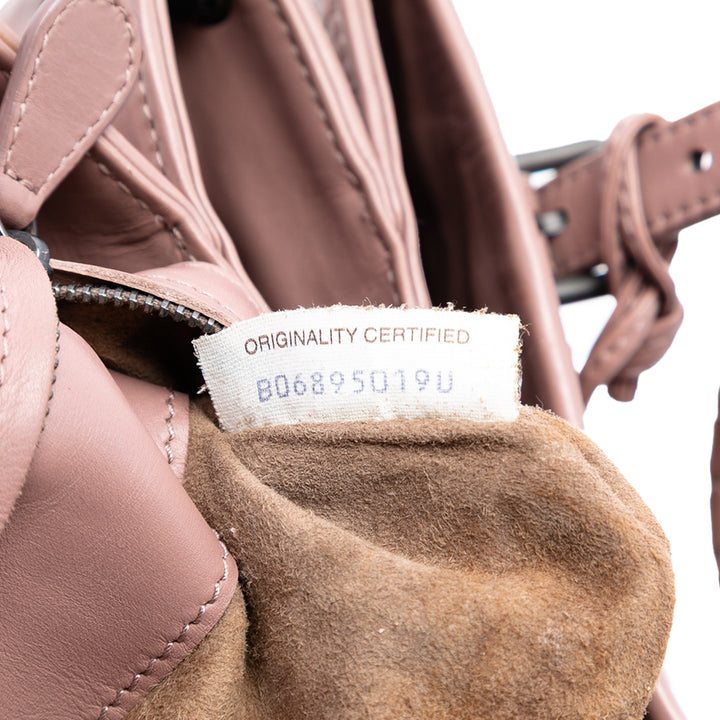 Bottega Veneta Mini Nappa Intrecciato Roma Sac