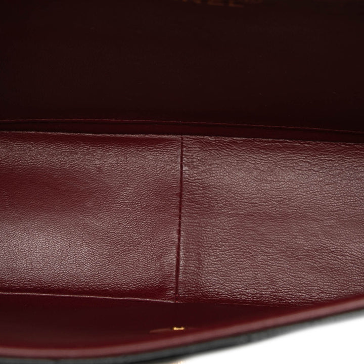 Chanel Jumbo XL Classic Cuir d’agneau Simple rabat