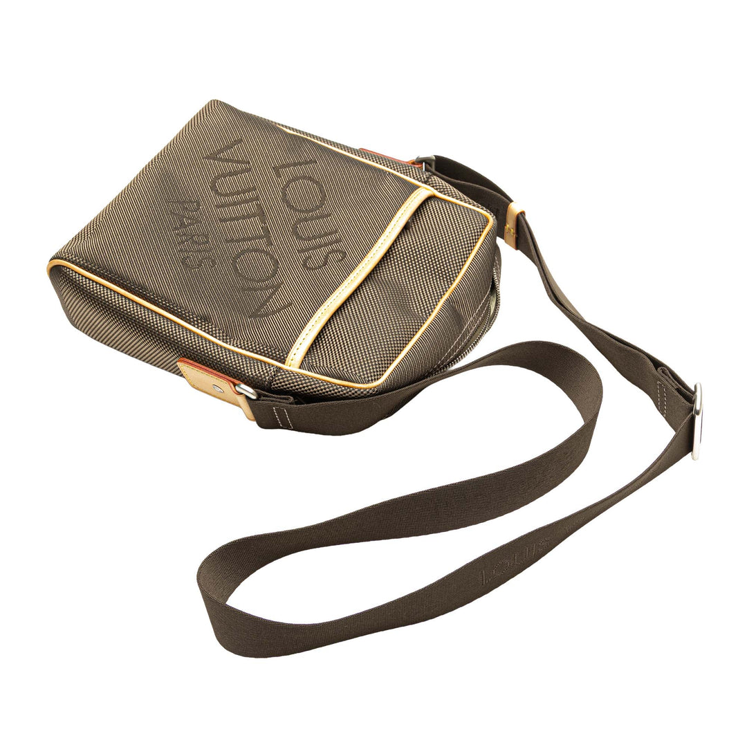 Damier Geant Citadin Messenger Bag Brown - Gaby Paris
