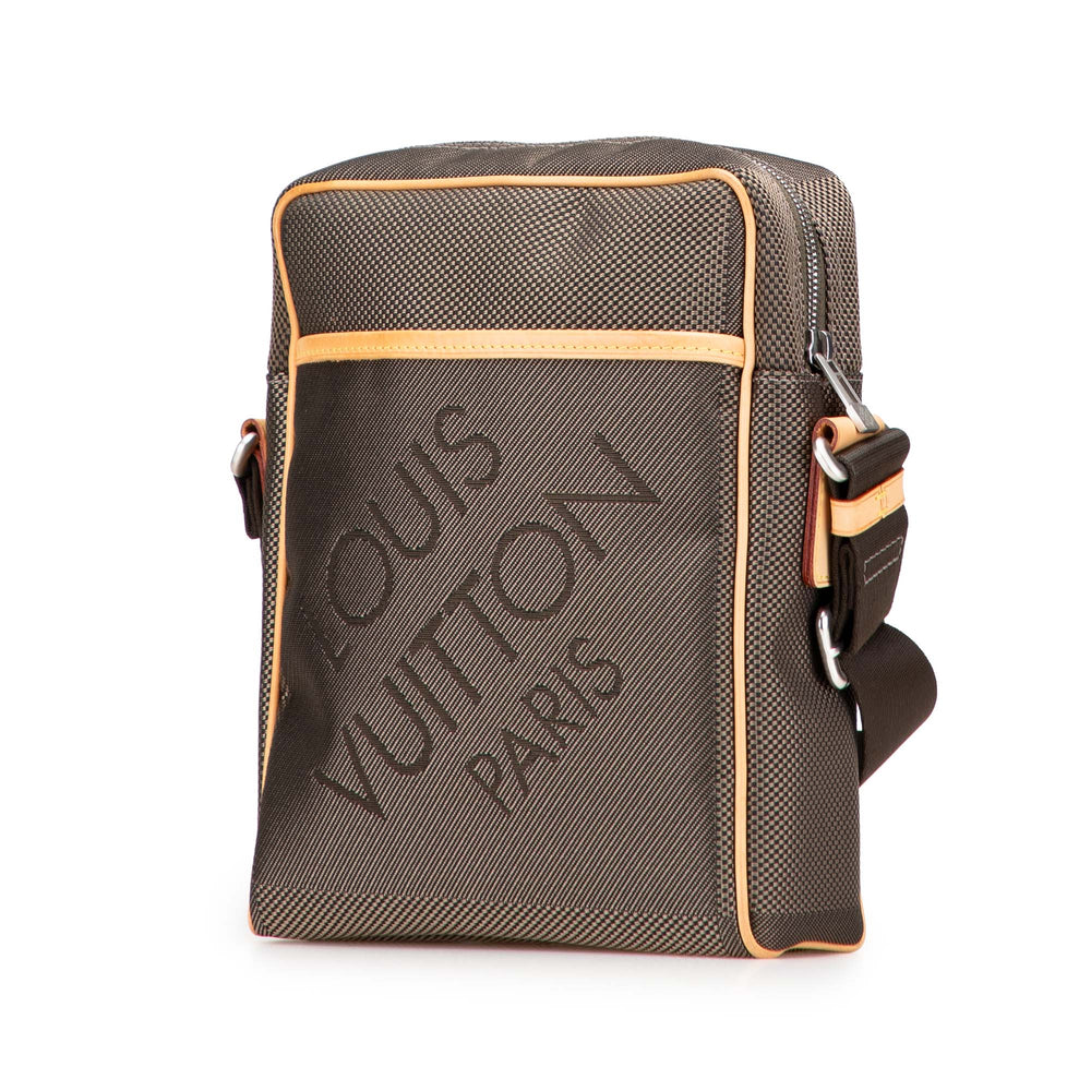 Damier Geant Citadin Messenger Bag Brown - Gaby Paris