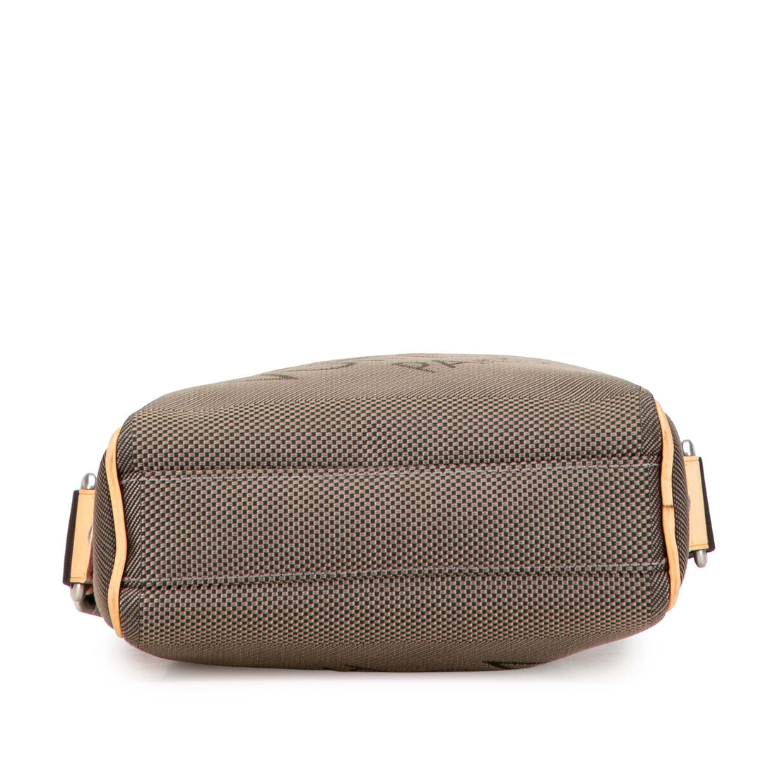 Damier Geant Citadin Messenger Bag Brown - Gaby Paris