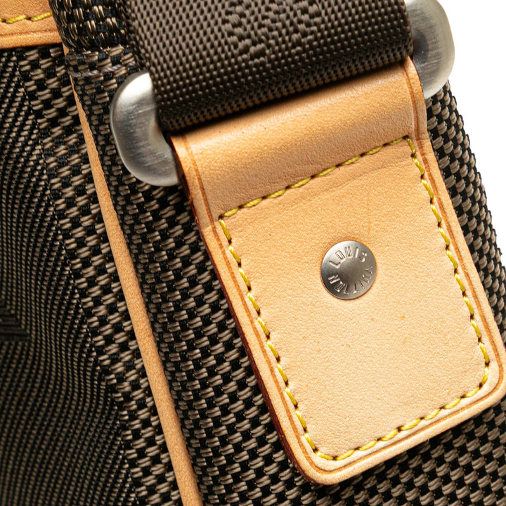 Damier Geant Citadin Messenger Bag Brown - Gaby Paris