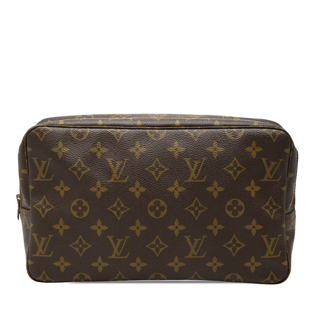 Louis Vuitton Trousse Toilette 28 Monogram Marron – vue principale – GABY PARIS