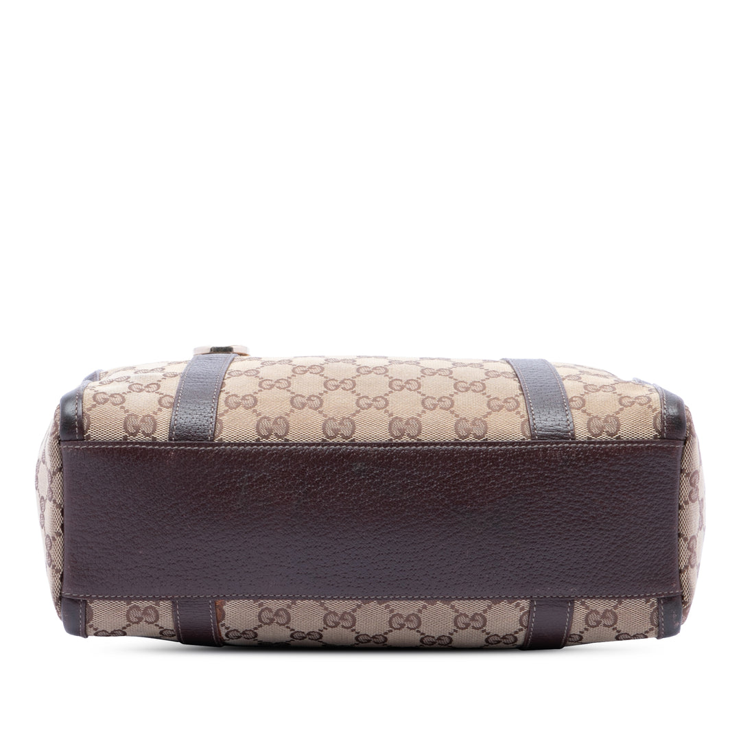 Gucci GG Toile Abbey D Bague Boston Sac