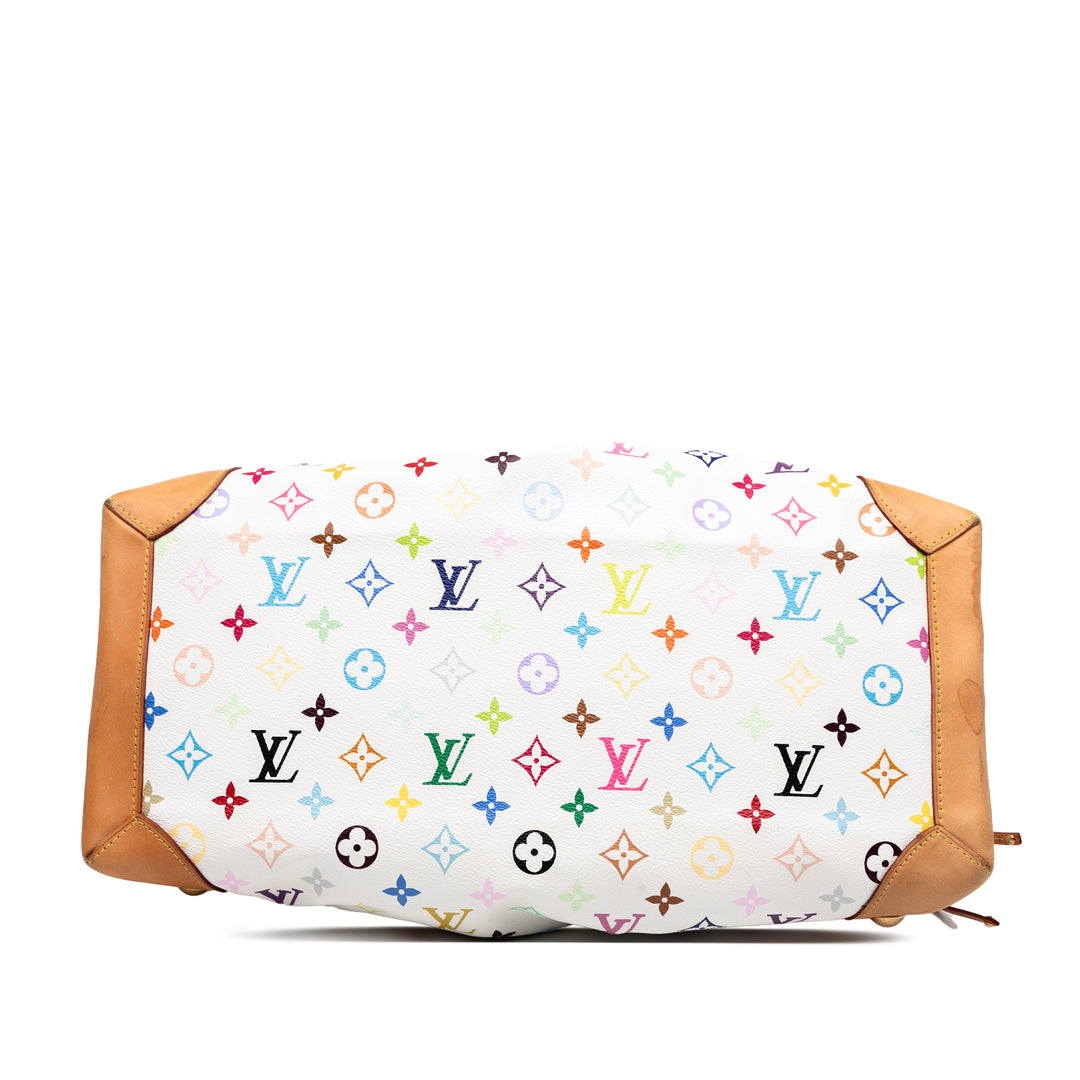Louis Vuitton Monogram Multicolore Ursula Blanc – GABY PARIS Authentique