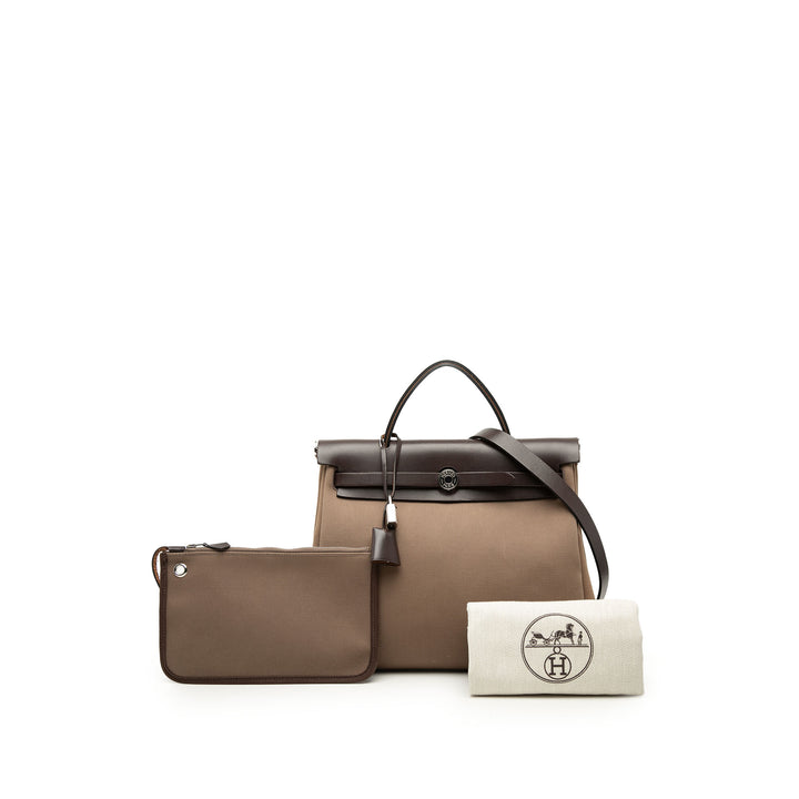 Hermès Toile Herbag Zip 31