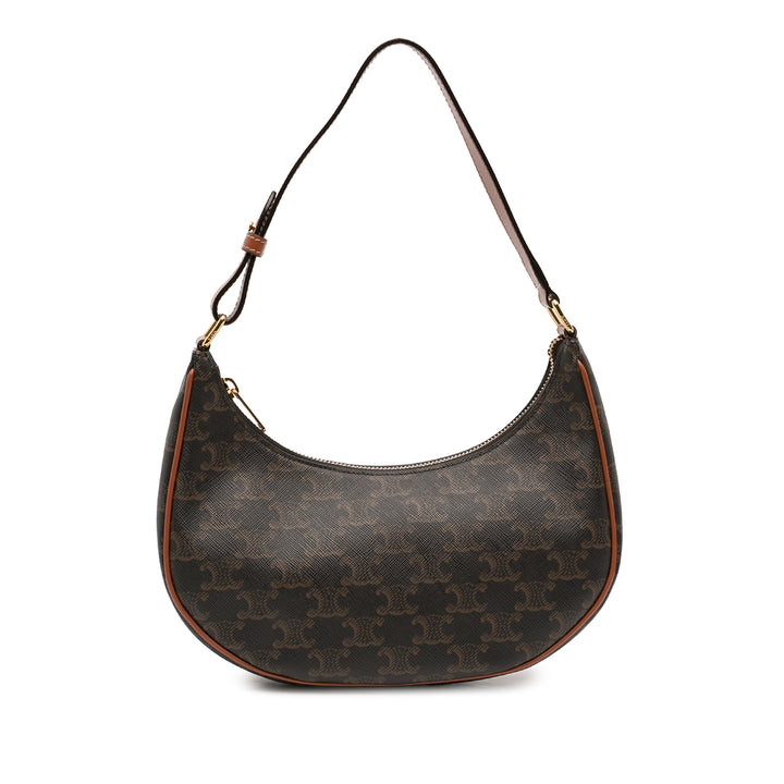 Celine Triomphe Coated Toile Ava Sac bandoulière