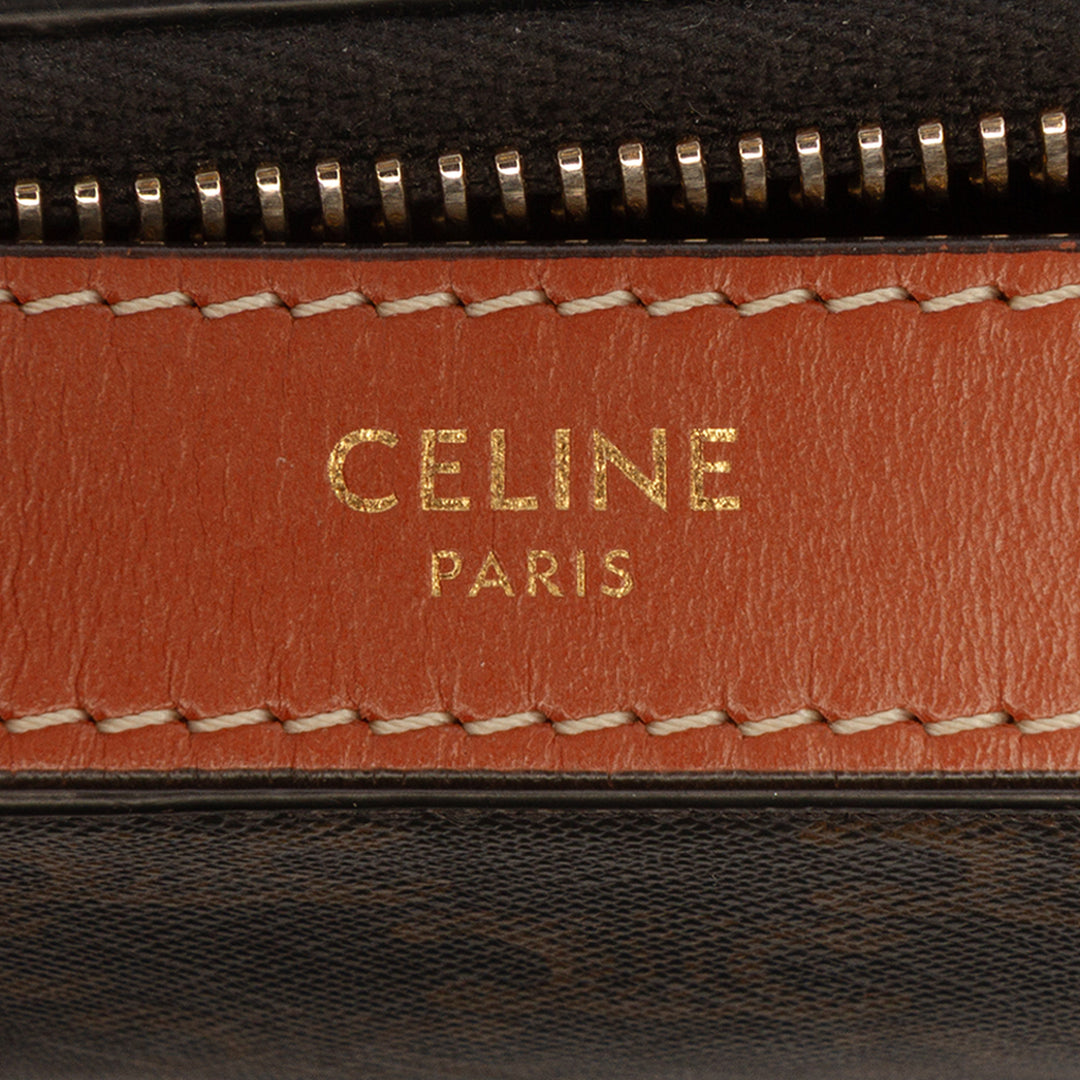 Celine Triomphe Coated Toile Ava Sac bandoulière