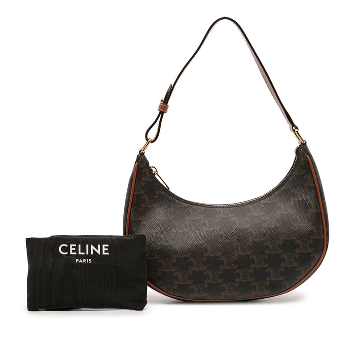 Celine Triomphe Coated Toile Ava Sac bandoulière
