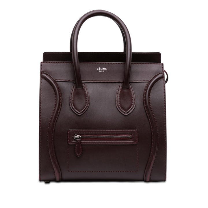 Celine Mini Smooth Cuir de veau Luggage Cabas