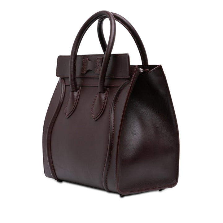 Celine Mini Smooth Cuir de veau Luggage Cabas