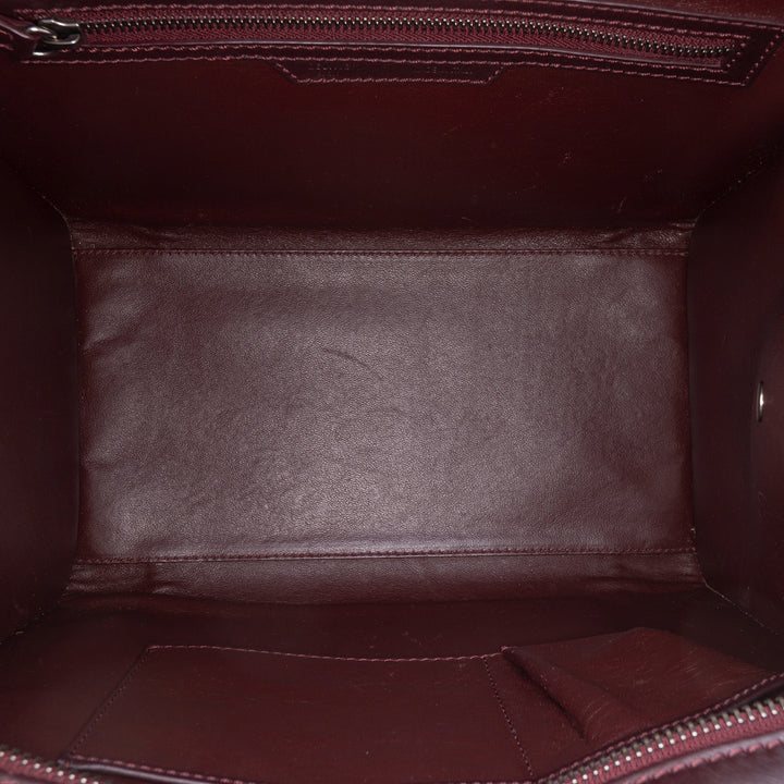 Celine Mini Smooth Cuir de veau Luggage Cabas