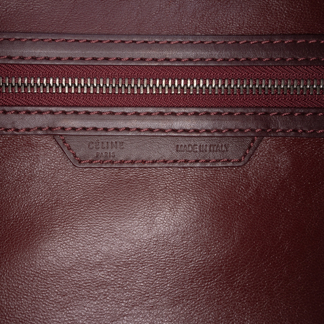 Celine Mini Smooth Cuir de veau Luggage Cabas