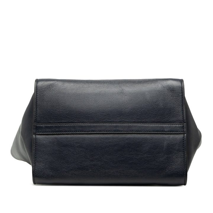 Prada Glace Veau Twin Pocket Double Handle Sac