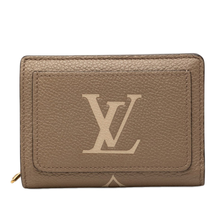Louis Vuitton Bicolor Monogram Empreinte Giant Clea Portefeuille