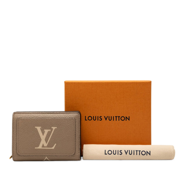 Louis Vuitton Bicolor Monogram Empreinte Giant Clea Portefeuille