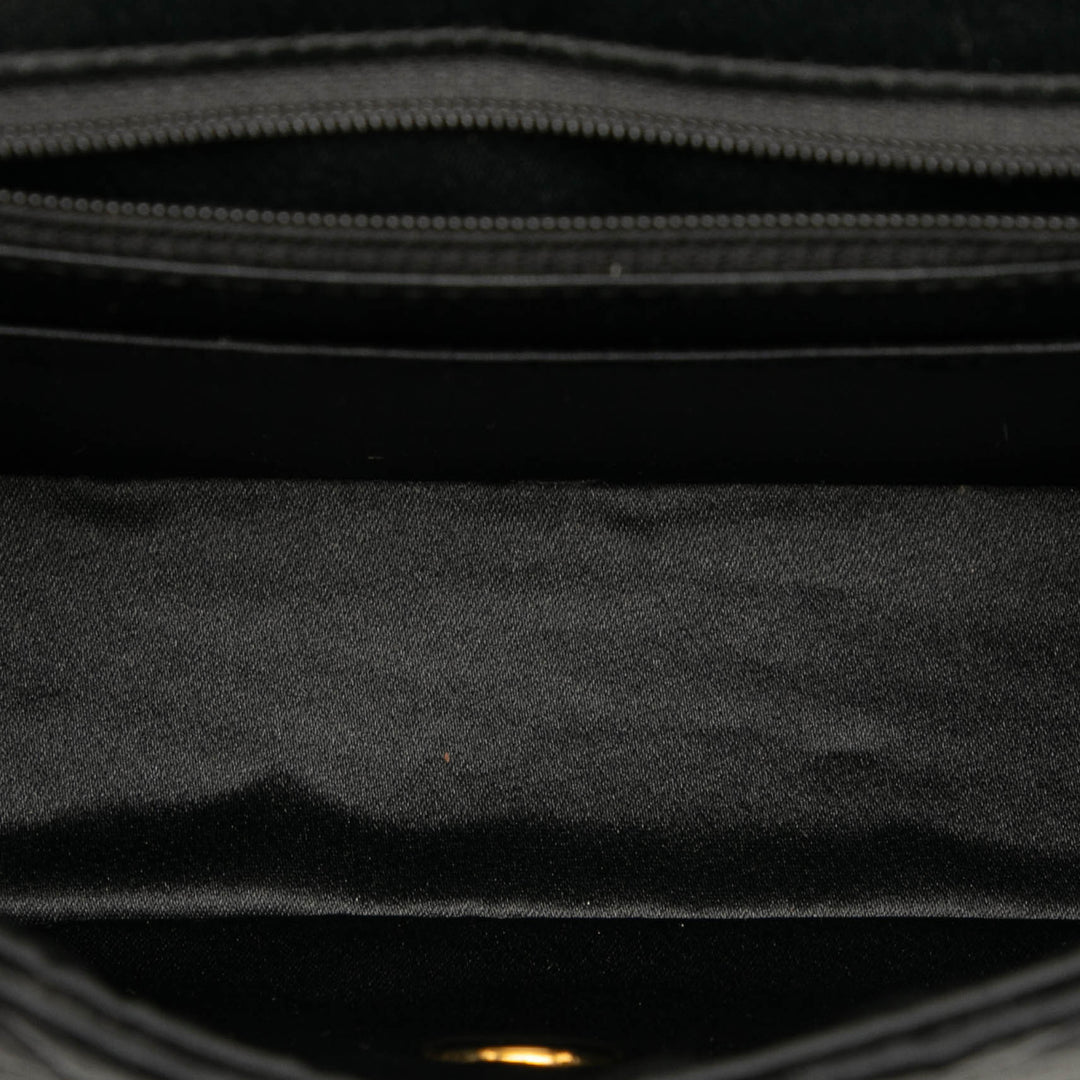 Chanel Mini Square Classic Satin Simple rabat