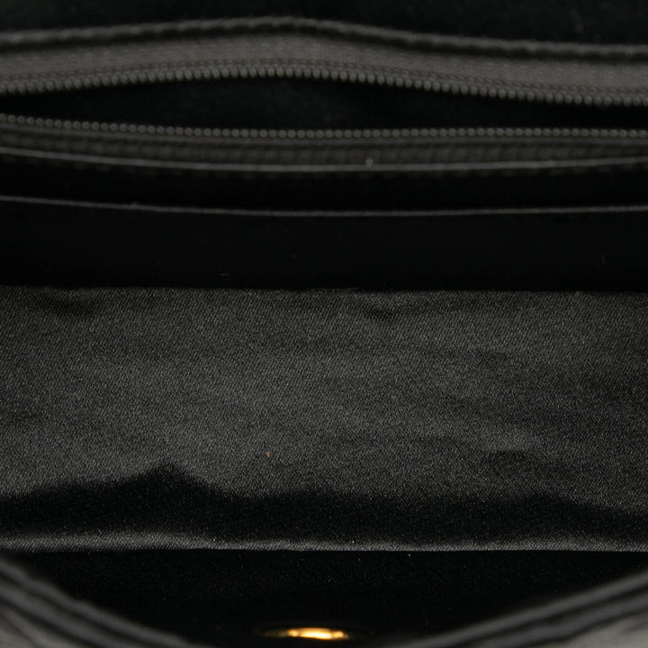 Chanel Mini Square Classic Satin Simple rabat