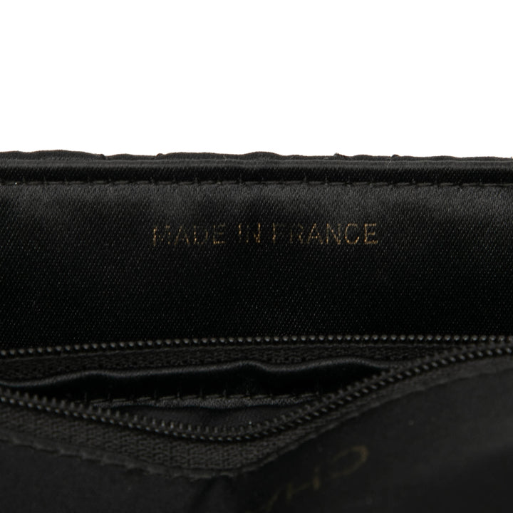 Chanel Mini Square Classic Satin Simple rabat