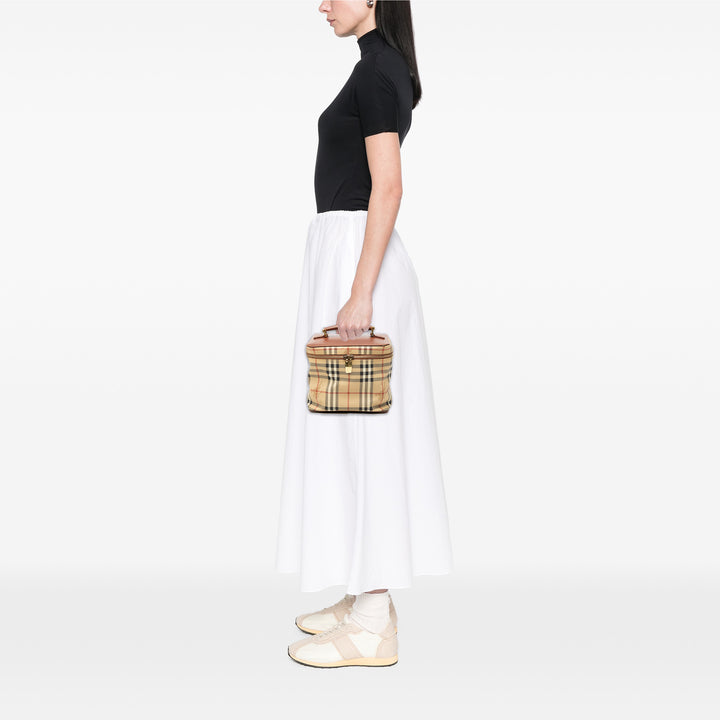 Burberry Haymarket Check Coated Toile Vanity