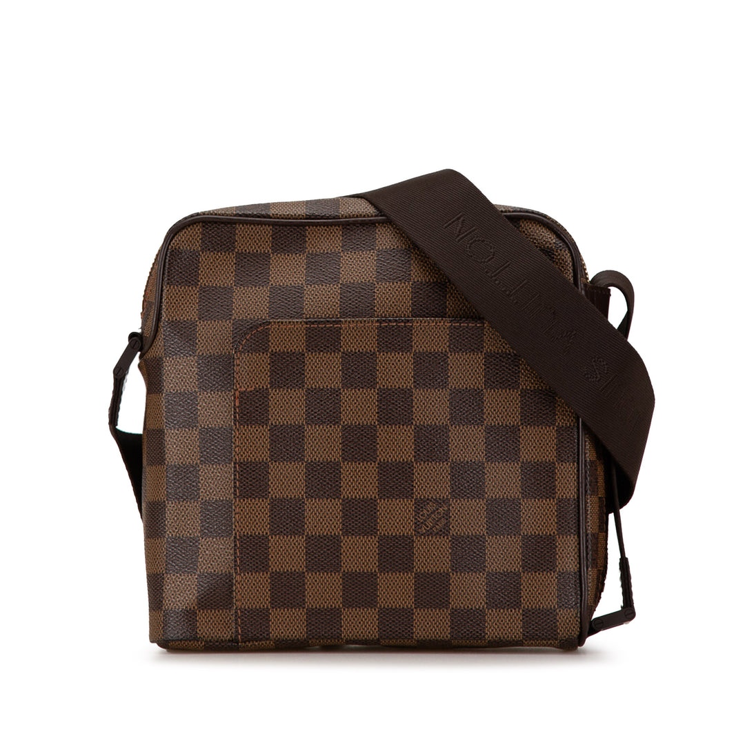 Louis Vuitton Damier Ebene Olav PM Brown - GABY PARIS