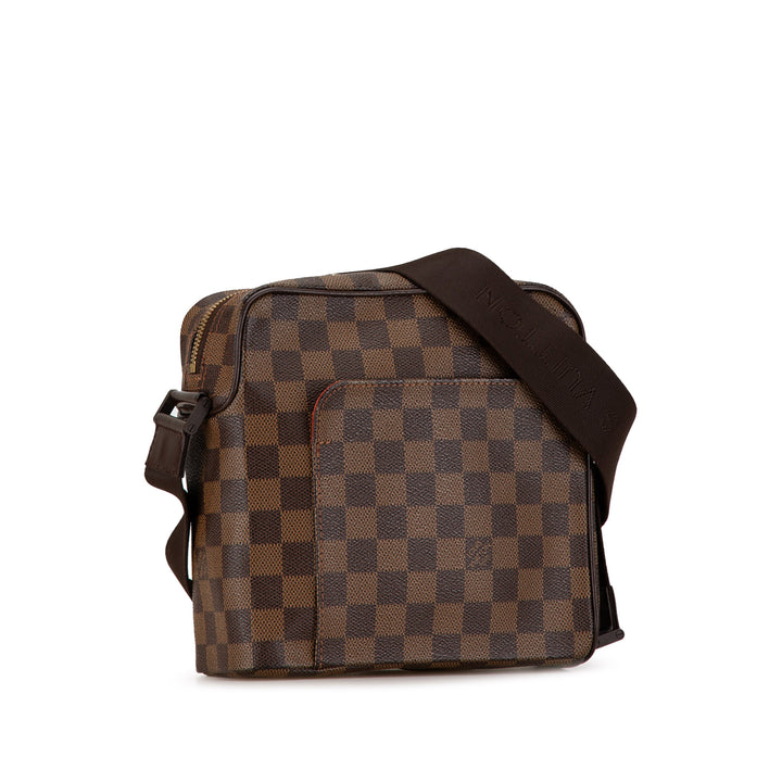 Louis Vuitton Damier Ebene Olav PM Brown - GABY PARIS