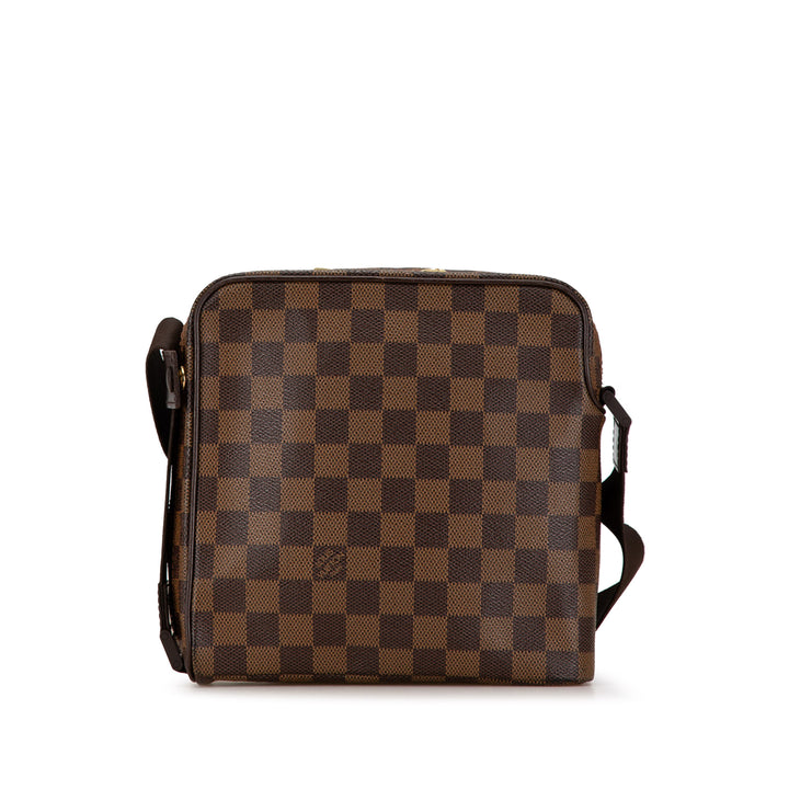 Louis Vuitton Damier Ebene Olav PM Brown - GABY PARIS