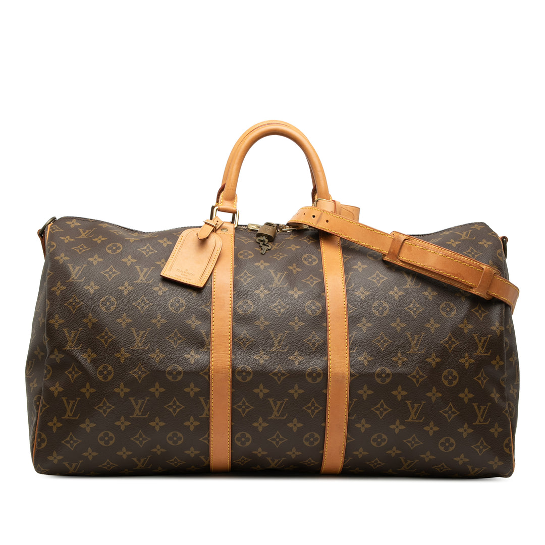 Louis Vuitton Monogram Keepall Bandouliere 55