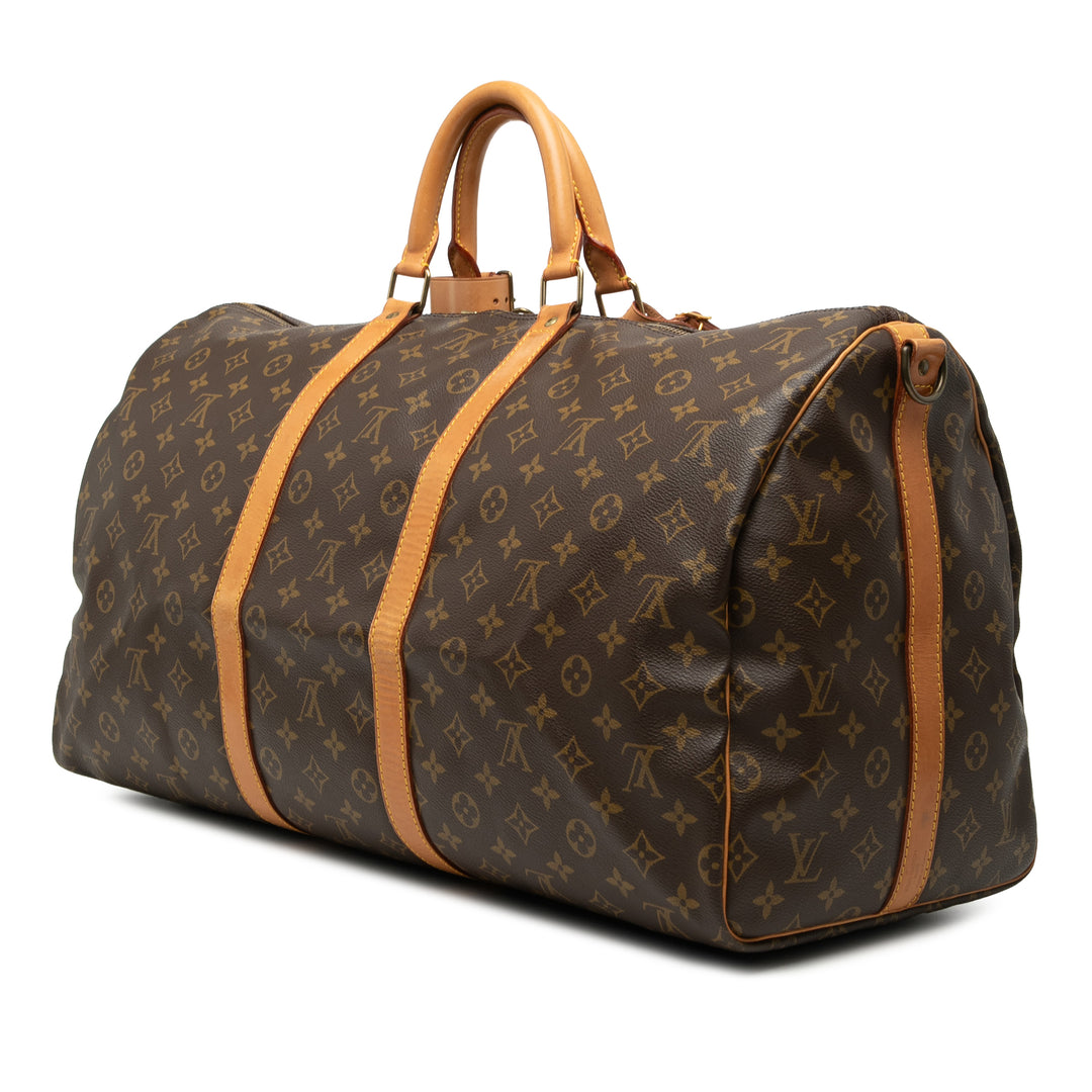 Louis Vuitton Monogram Keepall Bandouliere 55